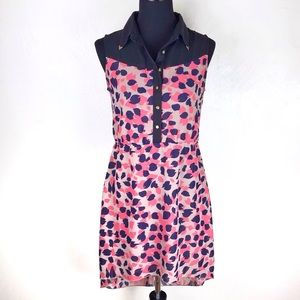 INDULGE  Sleeveless Hi-Low Sheer Dress